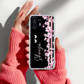 Pink Floral Customize Anti Yellow Case For Nothing Phone 2