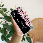 Pink Floral Customize Anti Yellow Case For CMF Nothing Phone 1 5G