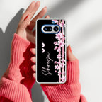 Pink Floral Customize Anti Yellow Case For Nothing Phone 4A 5G