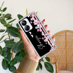 Pink Floral Anti Yelllow Case For Realme 10 Pro Plus 5G