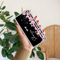 Pink Floral Customize Transparent Silicon Case For Realme 14 Pro 5G