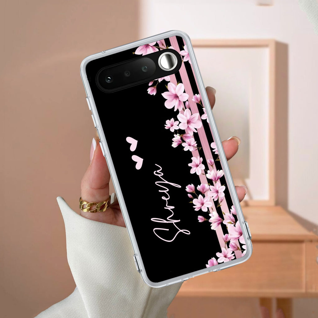 Pink Floral Anti Yellow Case For Realme 16 5G