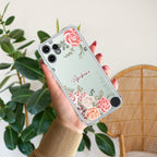 Pink Floral Anti Yellow Case For CMF by Nothing Phone 2 Pro