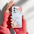 Pink Floral Anti Yellow Case For OnePlus 9 Pro