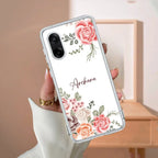 Pink Floral Transparent Silicon Case For OnePlus - ShopOnCliQ