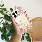 Pink Floral Anti Yellow Case For Oppo Find X9 5G