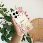 Pink Floral Anti Yellow Case For Oppo Find X9 Pro 5G