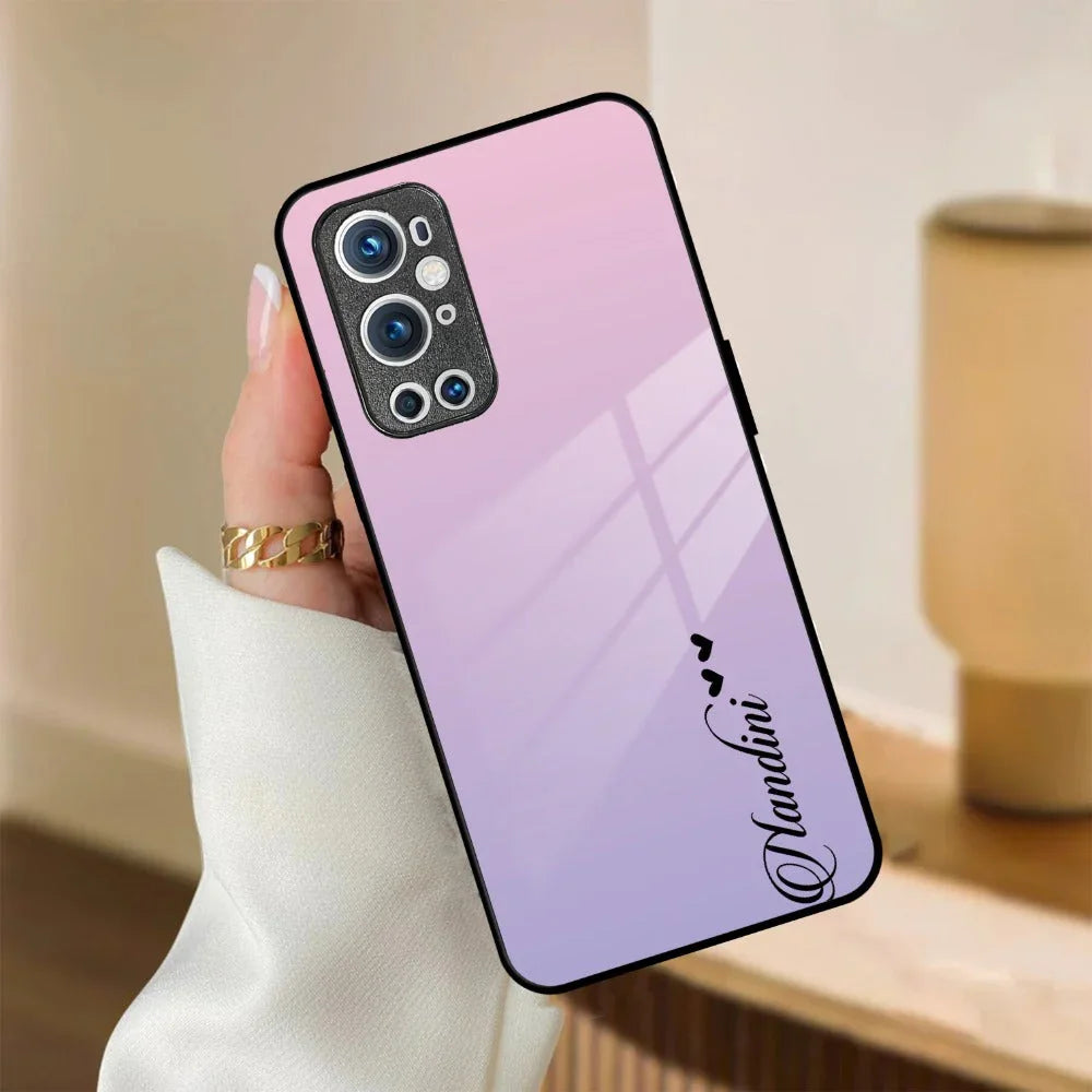 Pink Gradient Glass Case Cover For OnePlus - ShopOnCliQ