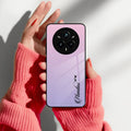 Pink Gradient Glass Case Cover For Realme/Narzo - ShopOnCliQ