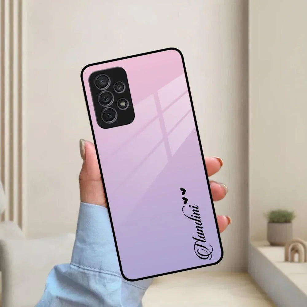 Pink Gradient Glass Case Cover For Samsung - ShopOnCliQ