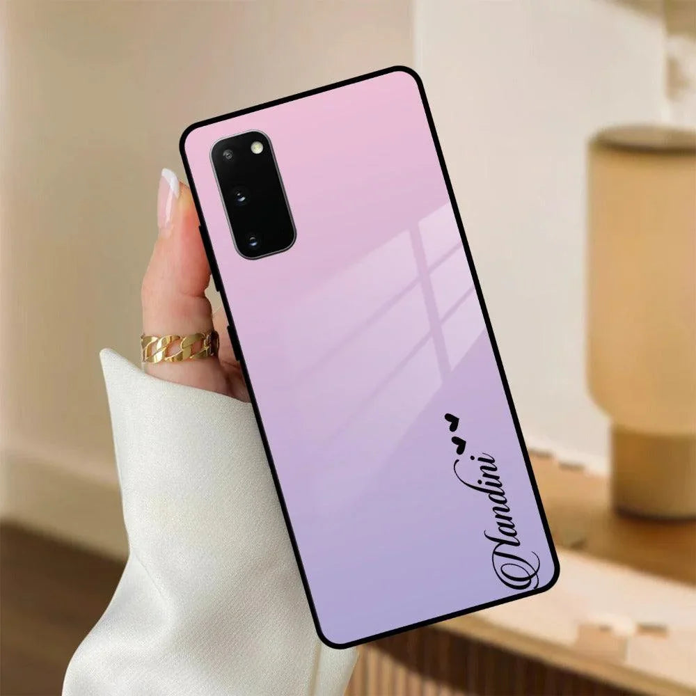 Pink Gradient Glass Case Cover For Samsung - ShopOnCliQ