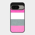 Pink Hues Harmony Glossy Metal Case Cover For Google Pixel 9 5G