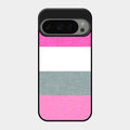 Pink Hues Harmony Glossy Metal Case Cover For Google Pixel 9 Pro 5G
