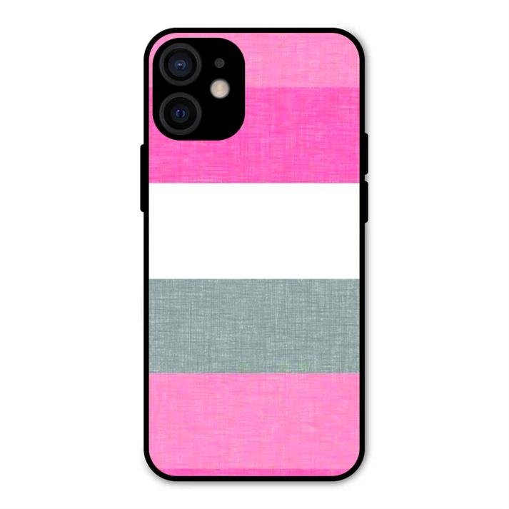 Pink Hues Harmony Glossy Metal Case Cover For iPhone 12 mini