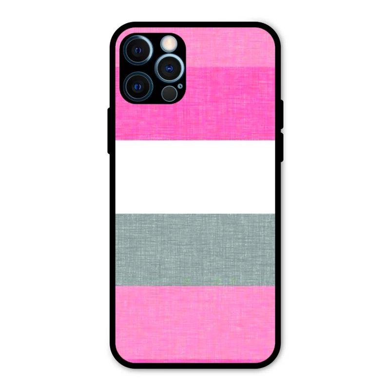 Pink Hues Harmony Glossy Metal Case Cover For iPhone 12 Pro Max