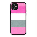 Pink Hues Harmony Glossy Metal Case Cover For iPhone 12