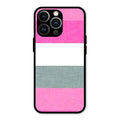 Pink Hues Harmony Glossy Metal Case Cover For iPhone 13 Pro Max