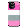 Pink Hues Harmony Glossy Metal Case Cover For iPhone 13 Pro