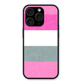Pink Hues Harmony Glossy Metal Case Cover For iPhone 15 Pro Max