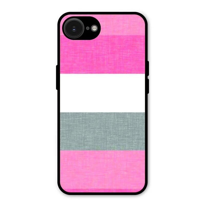 Pink Hues Harmony Glossy Metal Case Cover For iPhone 16e