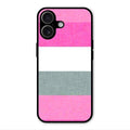 Pink Hues Harmony Glossy Metal Case Cover For iPhone 17