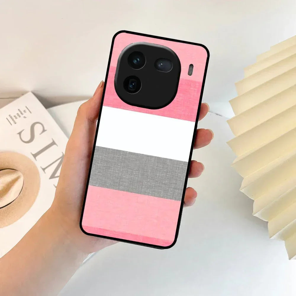 Pink Hues Harmony Glossy Metal Case Cover For Vivo - ShopOnCliQ