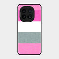Pink Hues Harmony Glossy Metal Case Cover For Iqoo 13 5G