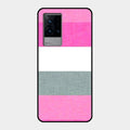 Pink Hues Harmony Glossy Metal Case Cover For Iqoo 9 5G