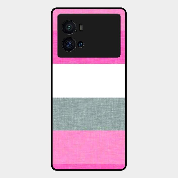 Pink Hues Harmony Glossy Metal Case Cover For Iqoo 9 Pro 5G