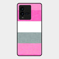 Pink Hues Harmony Glossy Metal Case Cover For Iqoo 9T 5G
