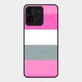 Pink Hues Harmony Glossy Metal Case Cover For Iqoo Z9 5G