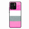Pink Hues Harmony Glossy Metal Case Cover For Motorola Edge 40