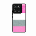 Pink Hues Harmony Glossy Metal Case Cover For Motorola Edge 60 5G