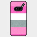 Pink Hues Harmony Glossy Metal Case Cover For Nothing Phone 2A Plus
