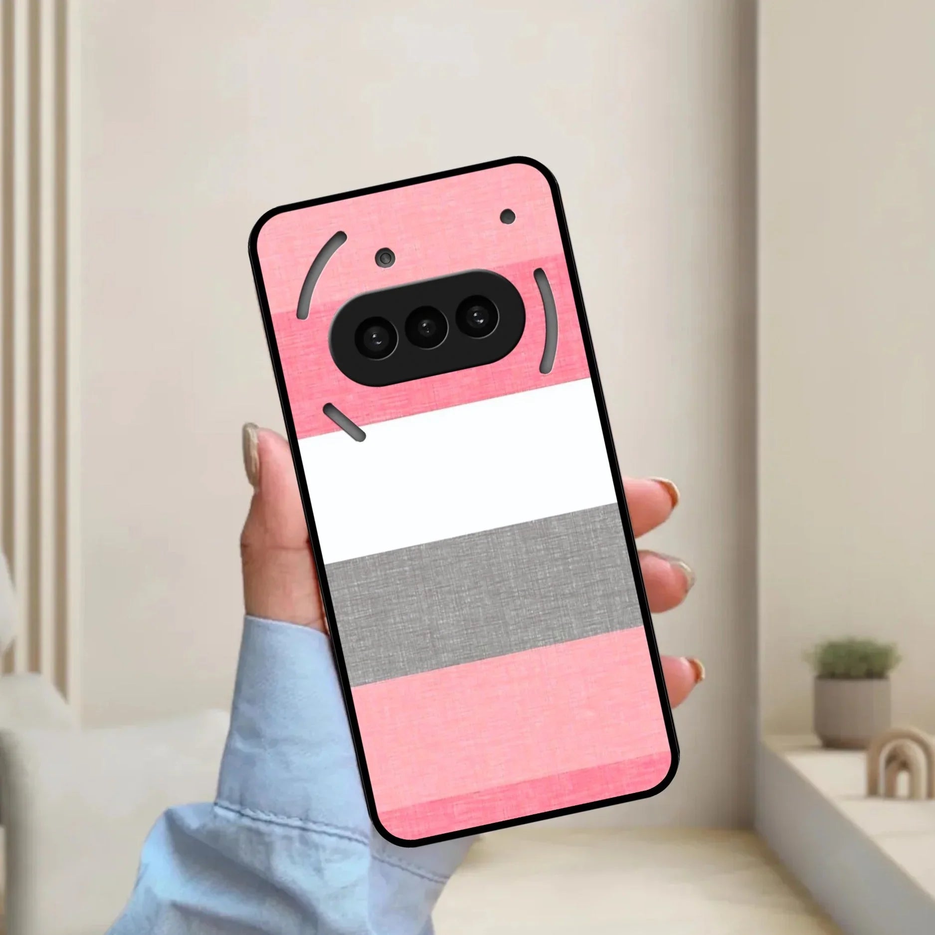 Pink Hues Harmony Glossy Metal Case Cover For Nothing - ShopOnCliQ