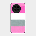 Pink Hues Harmony Glossy Metal Case Cover For Oneplus 13R 5G