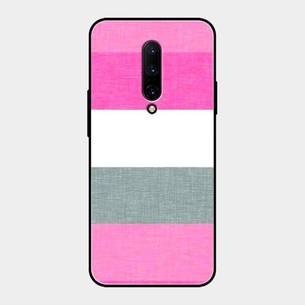 Pink Hues Harmony Glossy Metal Case Cover For Oneplus 7 Pro