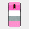 Pink Hues Harmony Glossy Metal Case Cover For Oneplus 7