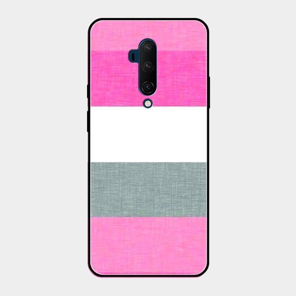 Pink Hues Harmony Glossy Metal Case Cover For Oneplus 7T Pro
