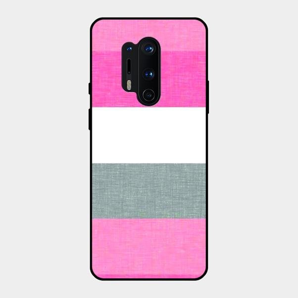 Pink Hues Harmony Glossy Metal Case Cover For Oneplus 8 Pro