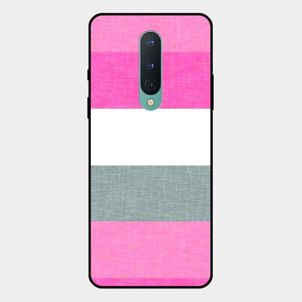Pink Hues Harmony Glossy Metal Case Cover For Oneplus 8