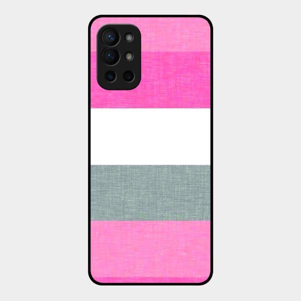 Pink Hues Harmony Glossy Metal Case Cover For Oneplus 9R 5G