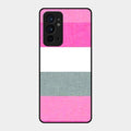 Pink Hues Harmony Glossy Metal Case Cover For Oneplus 9Rt 5G