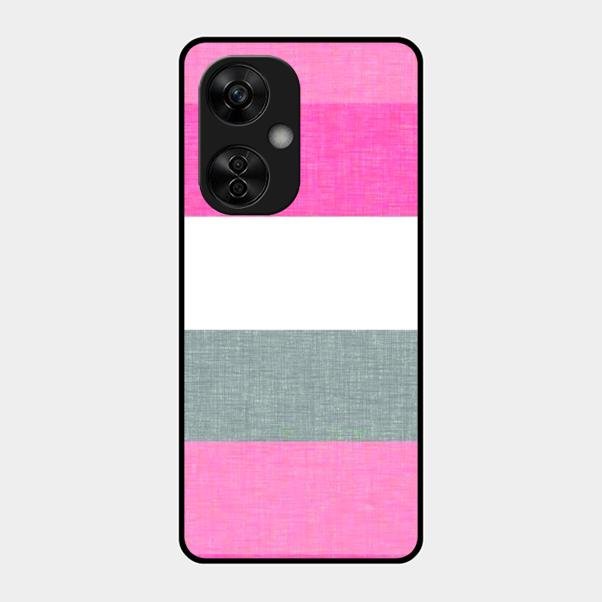 Pink Hues Harmony Glossy Metal Case Cover For Oneplus Nord Ce 3 Lite 5G