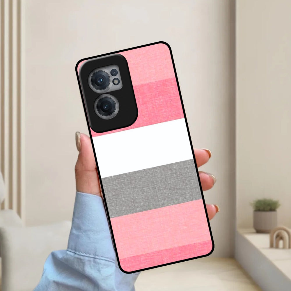 Pink Hues Harmony Glossy Metal Case Cover For OnePlus