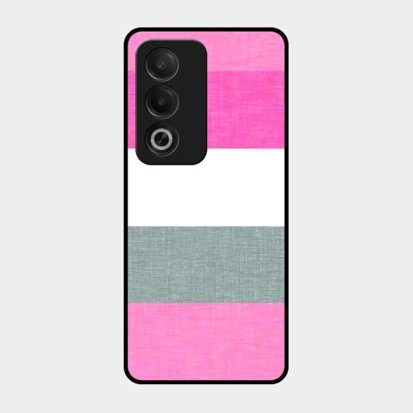 Pink Hues Harmony Glossy Metal Case Cover For Oppo A3 Pro 5G