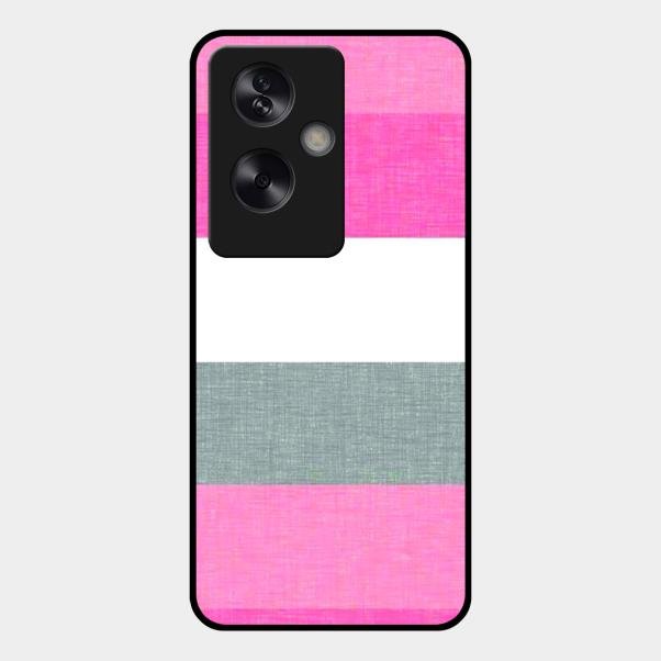 Pink Hues Harmony Glossy Metal Case Cover For Oppo A79 5G