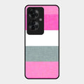 Pink Hues Harmony Glossy Metal Case Cover For Oppo F25 Pro 5G