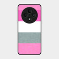 Pink Hues Harmony Glossy Metal Case Cover For Oppo F27 5G