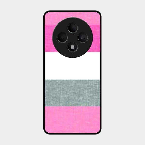 Pink Hues Harmony Glossy Metal Case Cover For Oppo F27 5G